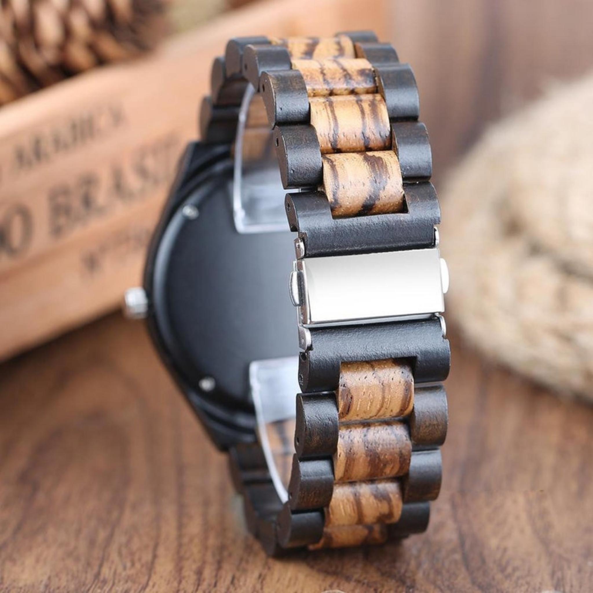 Classic Walnut Wood Men's Watch