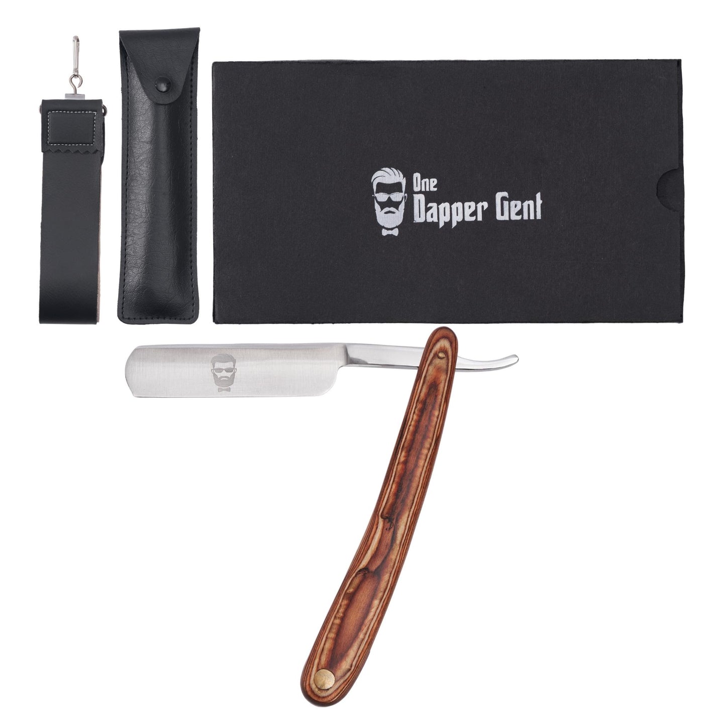 Straight Razor and Leather Sharpening Strop