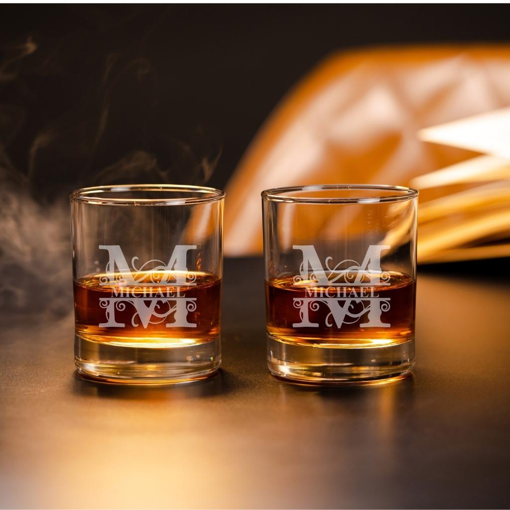 Personalized Whiskey Glass